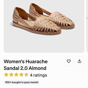 Nisolo Huarache Sandal in Almond Tan